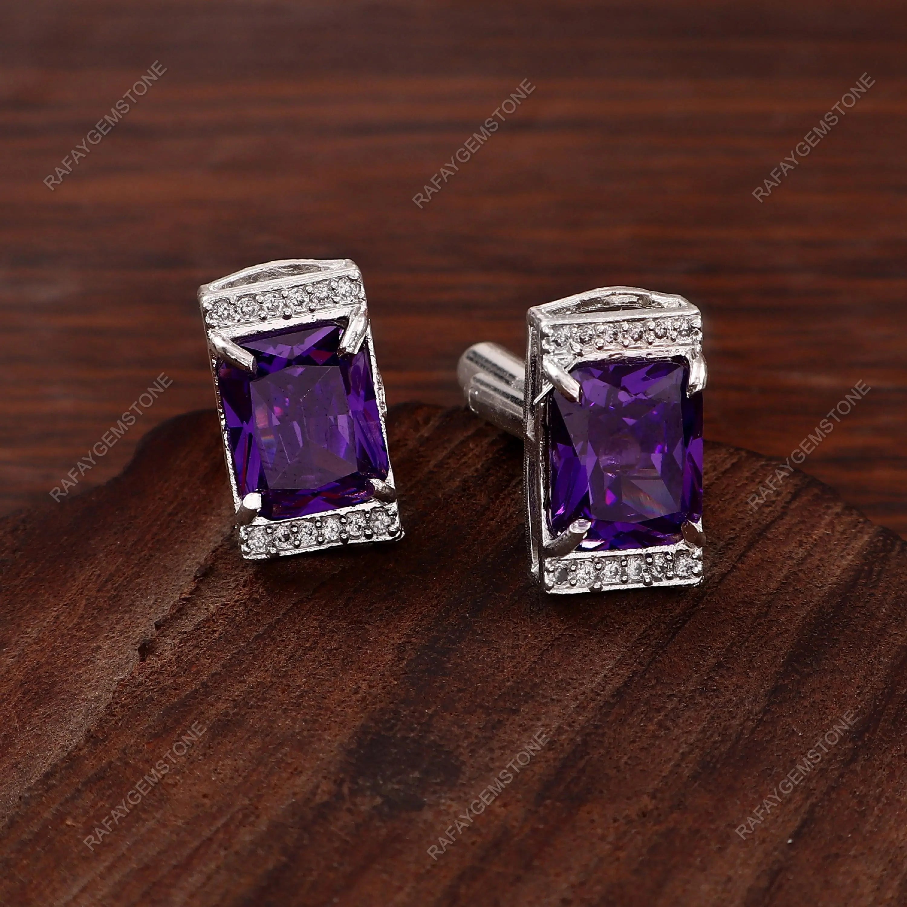 ABC Classic Men's Cufflinks – Elegant Shirt Accessories for Formal Wear, CL64